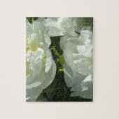 Puzzle Peonies blanches (Vertical)