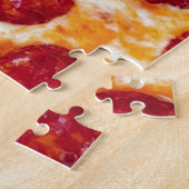 Puzzle Pepperoni Pizza Hot et Yummy! (Côté)