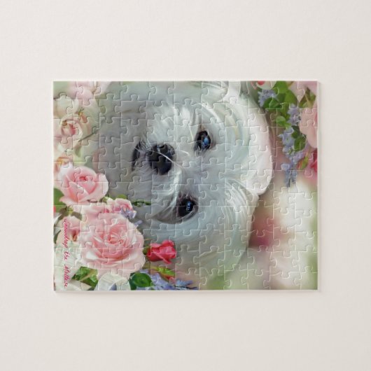 Puzzle Perce-neige le maltais (Horizontal)