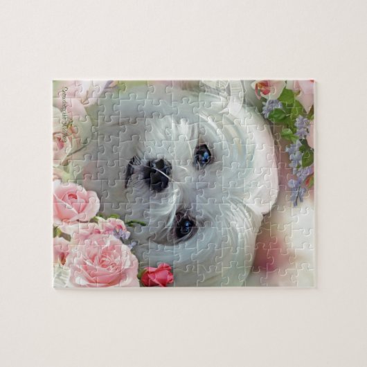 Puzzle Perce-neige le maltais (Horizontal)