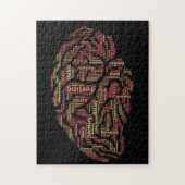 Puzzle Perception Inspirational Word Art     (Vertical)