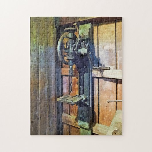 Puzzle Perceuse à colonne dans l'atelier (Vertical)