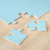 Puzzle Perche de perroquet (bleu ciel) (Côté)