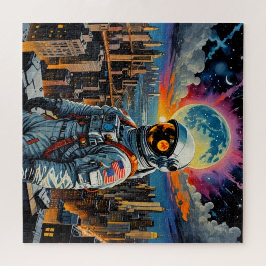 PUZZLE PERDU DANS L'ESPACE ET LE TEMPS-12 (Horizontal)