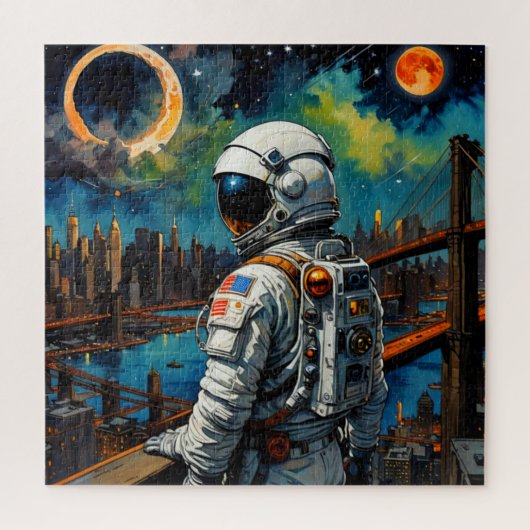 PUZZLE PERDU DANS L'ESPACE ET LE TEMPS-13 (Vertical)