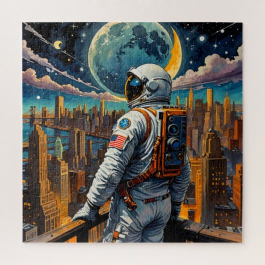 PUZZLE PERDU DANS L'ESPACE ET LE TEMPS-14 (Vertical)