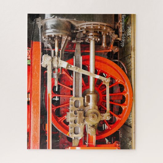 Puzzle Père d'anniversaire. (Vertical)