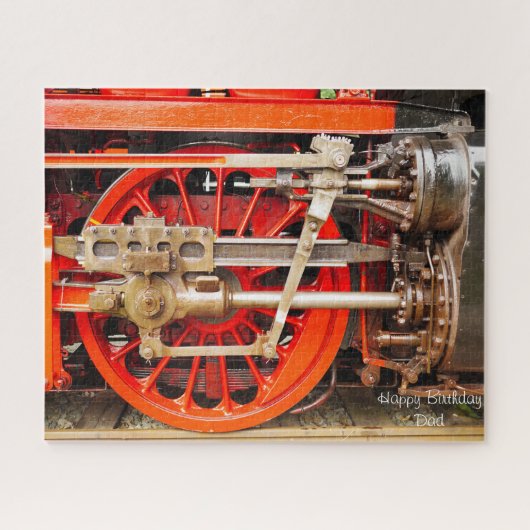 Puzzle Père d'anniversaire. (Horizontal)