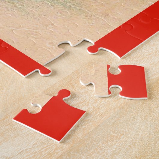 Puzzle Père Noël à dos d'âne Joyeux Noël (Côté)