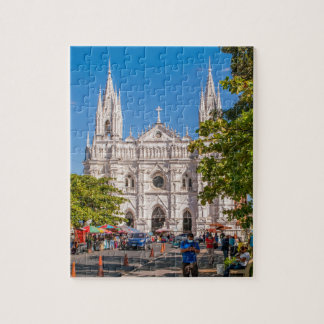 Puzzle Père Noël Ana, la cathédrale du Salvador