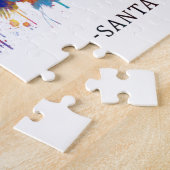 Puzzle Père Noël Barbara California Skyline (Côté)