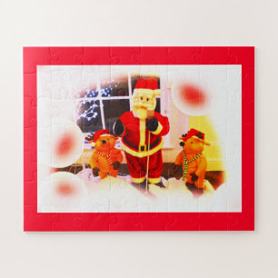 Puzzle Père Noël chantant