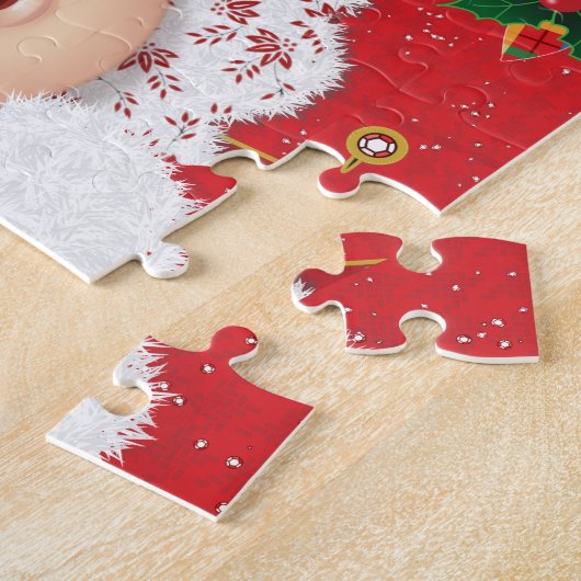 Puzzle Père Noël et Mme Claus Noël (Côté)