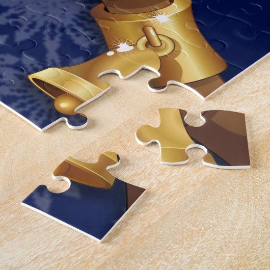 Puzzle Père Noël et Reindeer Joyeux Noël Joyeux dessin an (Côté)