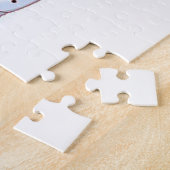 Puzzle Père Noël et Sleigh (Côté)