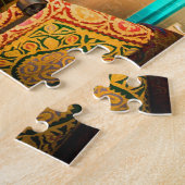 Puzzle Père Noël Fe Nouveau-Mexique. (Côté)