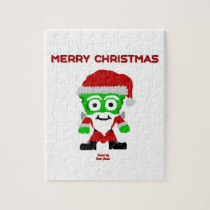 Puzzle Père Noël FrankenCheese 20,3 cm X 25,4 cm
