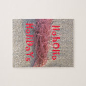 Puzzle Père Noël HoHoHo Joyeux Noël des couleurs de la pl (Horizontal)