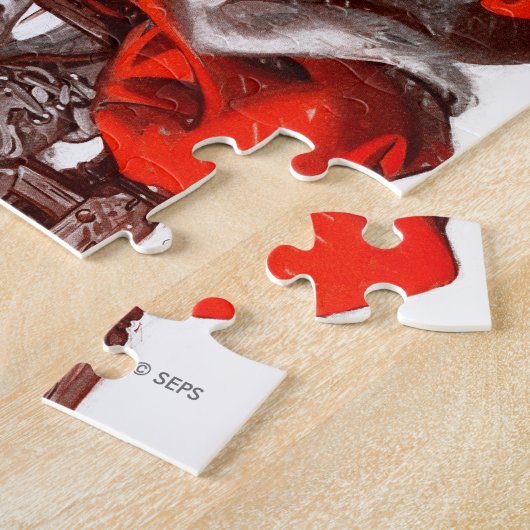 Puzzle Père Noël Lap (Côté)