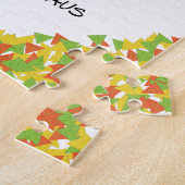 Puzzle Père Noël Nacho avec chips (Côté)
