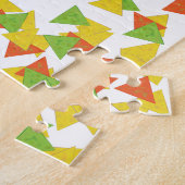 Puzzle Père Noël Nacho avec des Chips (Côté)
