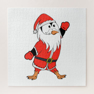 Puzzle Père Noël Penguin Prêt pour Noël