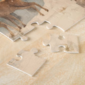 Puzzle Père Noël Reindeer Noël (Côté)