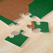 Puzzle Père Noël Sasquatch et Jackalope (Côté)