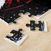 Puzzle Père Noël squelette (Côté)