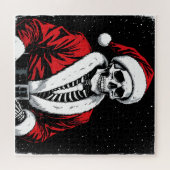 Puzzle Père Noël squelette (Horizontal)