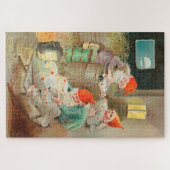 Puzzle Père Noël suédoise de Noël (par Jenny Nyström) (Horizontal)