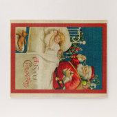 Puzzle Père Noël vintage (Horizontal)