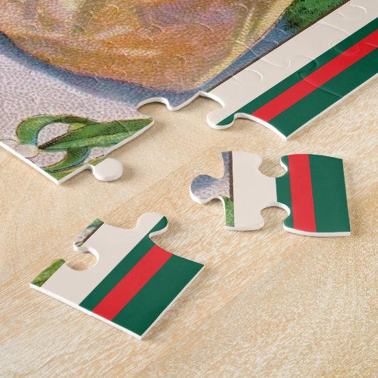 Puzzle Père Noël vintage (Côté)