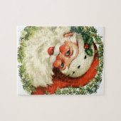 Puzzle Père Noël vintage (Horizontal)