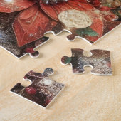 Puzzle Père Noël vintage (Côté)