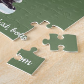 Puzzle Père Noël vintage, découpage de Noël victorien (Côté)