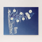 Puzzle Père Noël's Christmas tree (Horizontal)