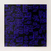 Puzzle Pérégrinations asémiques I (Horizontal)