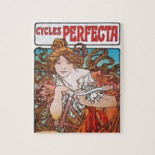Puzzle Perfect Cycles Alphonse Mucha Art Nouveau