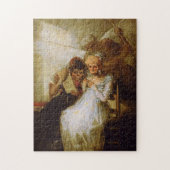 Puzzle Période de dames âgées Francisco José de Goya (Vertical)