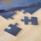Puzzle Période de fêtes de Noël du Berger Allemand (Côté)