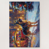 Puzzle Période de fêtes de Noël du Berger Allemand (Vertical)