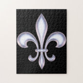 Puzzle Perle Style Fleur de Lis (Vertical)