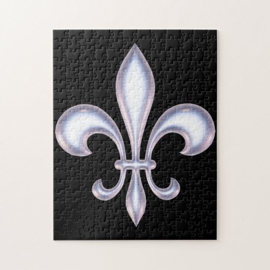 Puzzle Perle Style Fleur de Lis (Vertical)