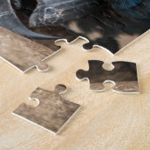 Puzzle Perroquet bleu mignon d'ara de jacinthe de (Côté)