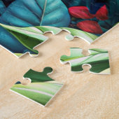 Puzzle Perroquet coloré (Côté)