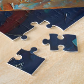 Puzzle Perroquet coloré Abstrait (Côté)