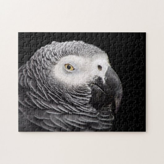 Puzzle Perroquet Gris Africain (Horizontal)