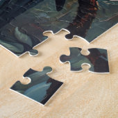 Puzzle Perroquet gris d'Afrique (Côté)