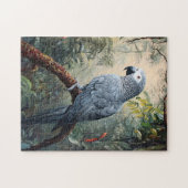 Puzzle Perroquet gris d'Afrique (Horizontal)
